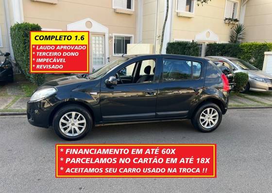 RENAULT SANDERO 1.6 EXPRESSION 8V FLEX 4P MANUAL RENAULT SANDERO 1.6 EXPRESSION 8V FLEX 4P MANUAL